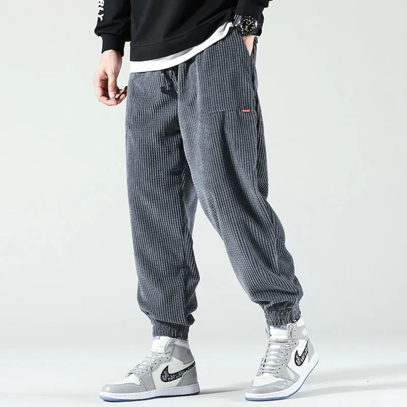 Bequeme Corduroy Freizeithose