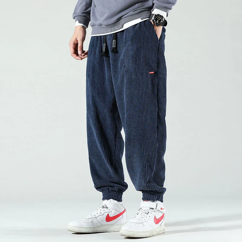 Bequeme Corduroy Freizeithose