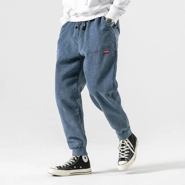 Bequeme Corduroy Freizeithose
