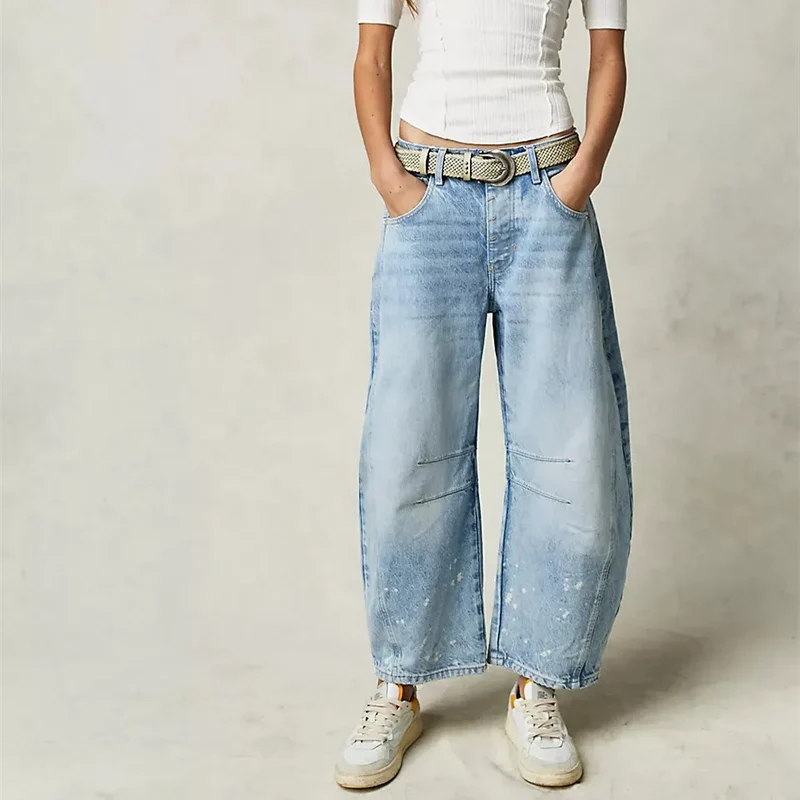 VintageFlex einzigartige Baggy Jeans