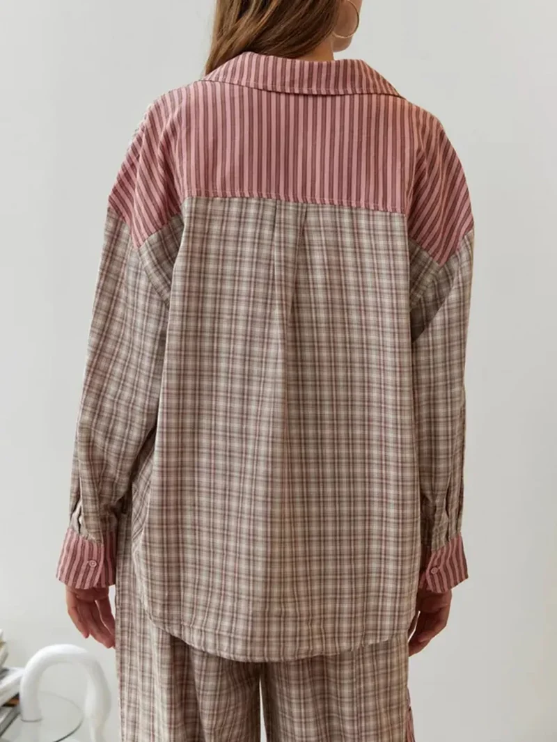 Zweiteiliges lässiges Pyjama Set