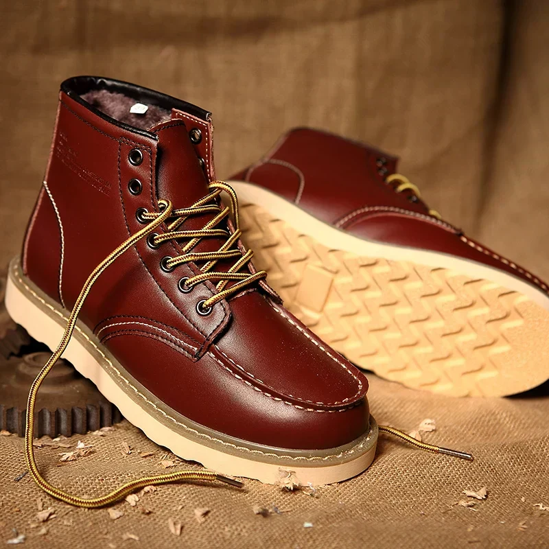 Retro Winterstiefel für Herren