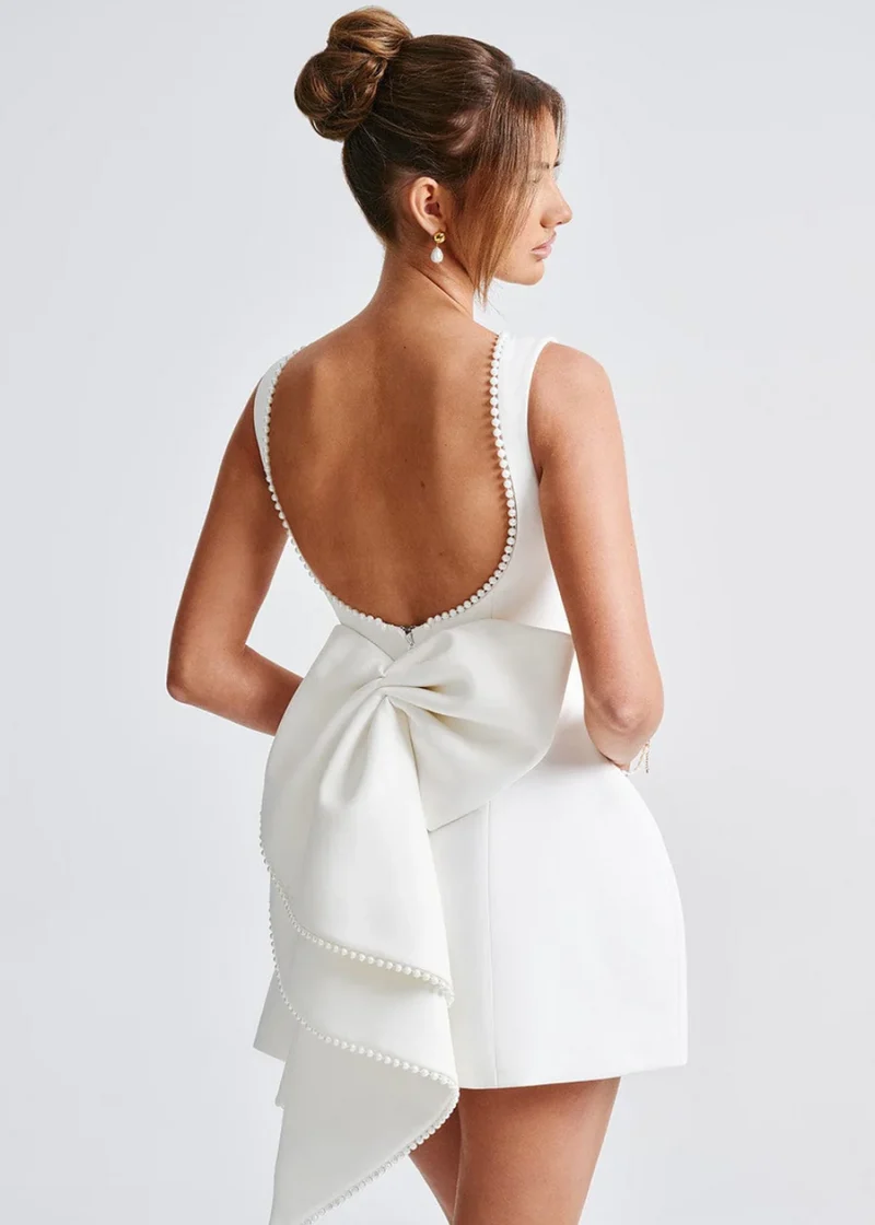 Emery | Perlen-Minikleid