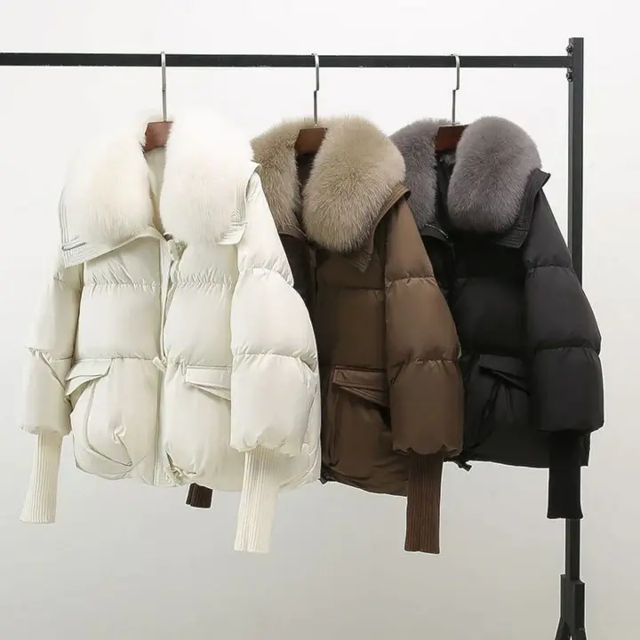HANNAH | Luxuriöse Winterjacke mit Pelzkragen