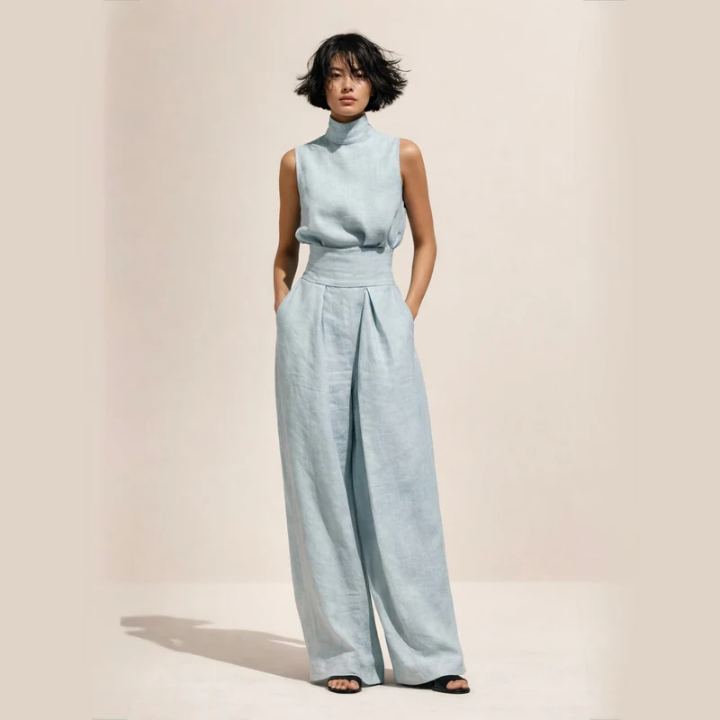 Elisa | Eleganter Jumpsuit mit Hoher Taille