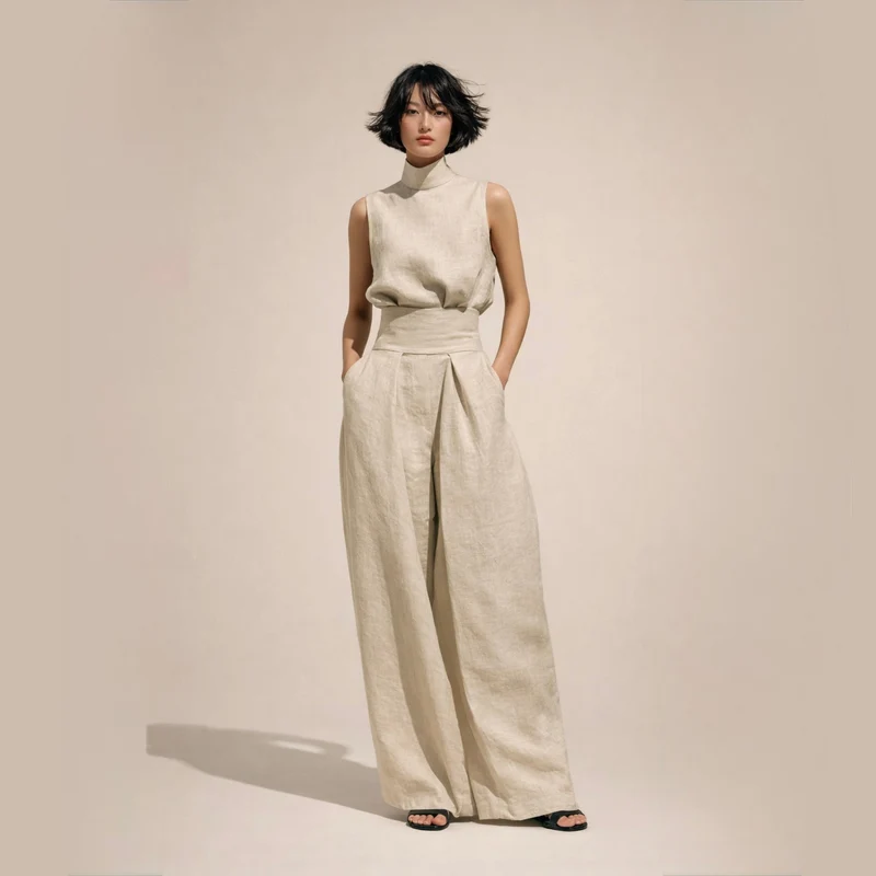 Elisa | Eleganter Jumpsuit mit Hoher Taille