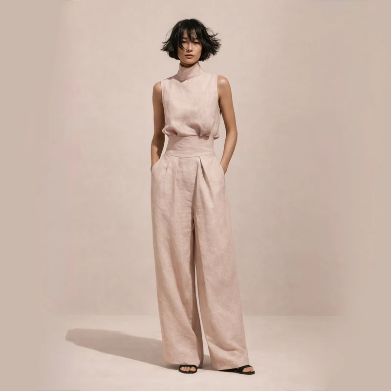 Elisa | Eleganter Jumpsuit mit Hoher Taille