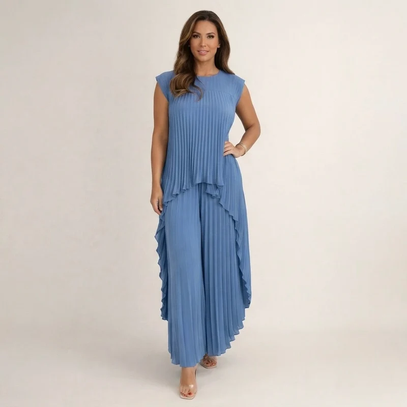 Halina | Elegantes Set mit Falten