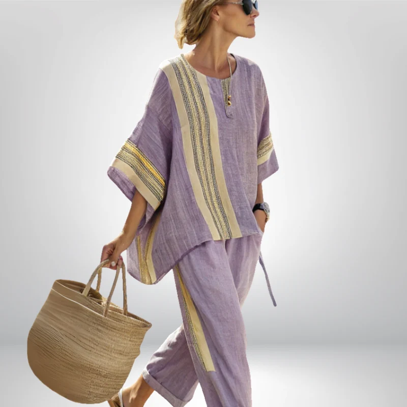 Daisy™ | Boho Komplett mit Streifen