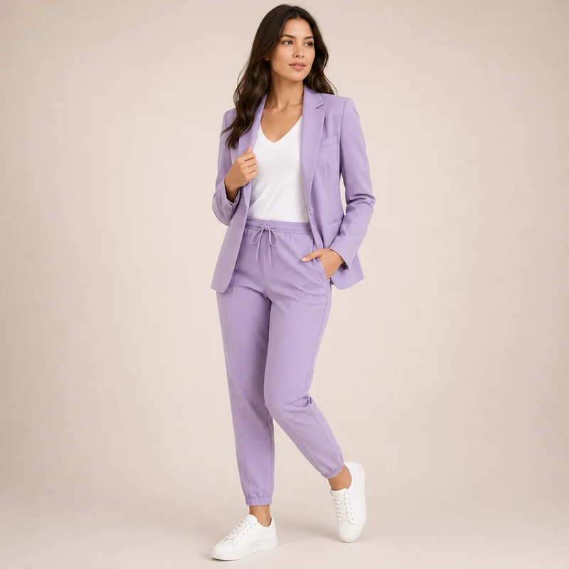 Eva™ | Lässiges Anzug-Set mit sportlichem Akzent