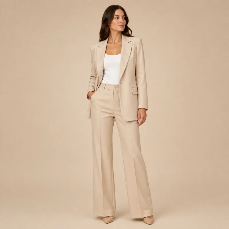 Vanessa™ | Elegantes Anzugset mit ausgestellten Hosen