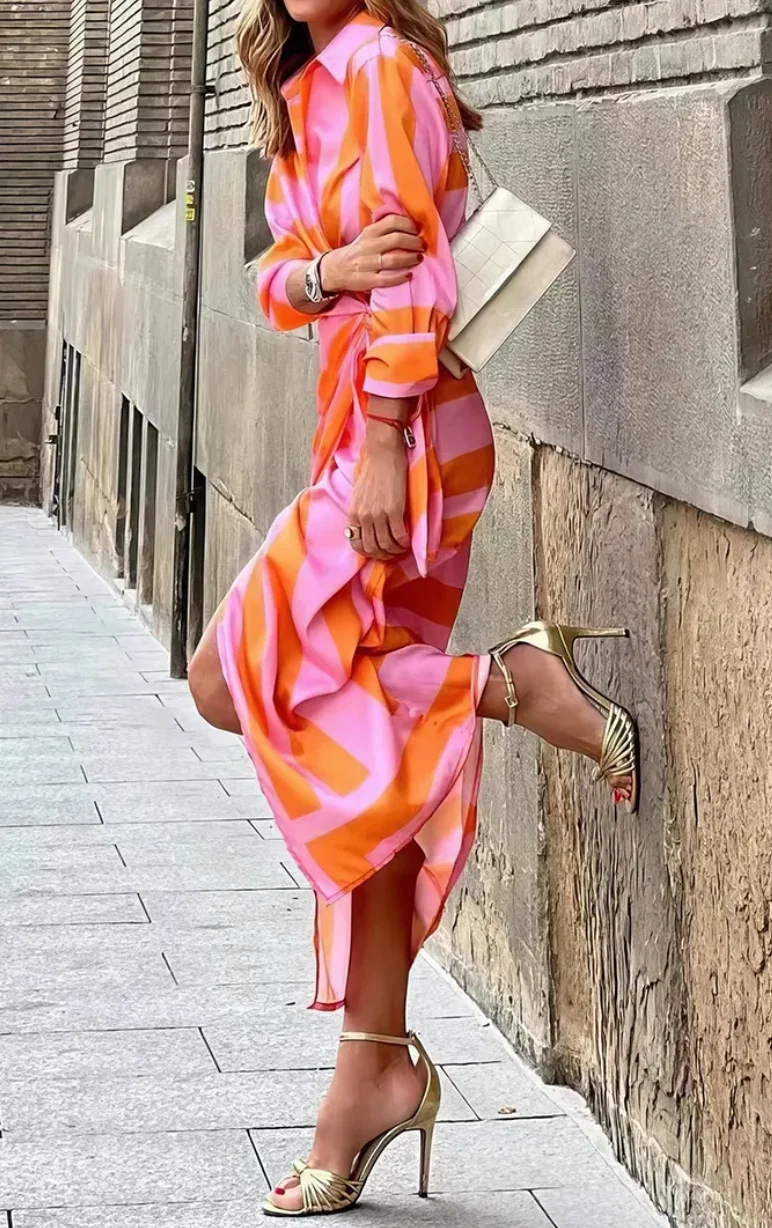 Elvina - Bedrucktes Wickelkleid