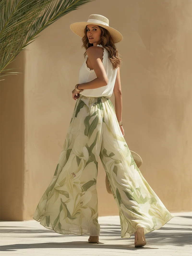 Lysandra | Elegantes Lilien-Druck Fluid-Set