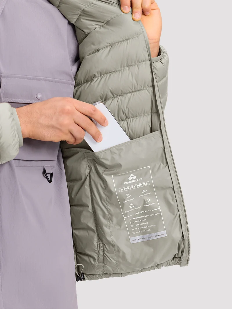 Men's Lightweight Packable Puffer Jacket