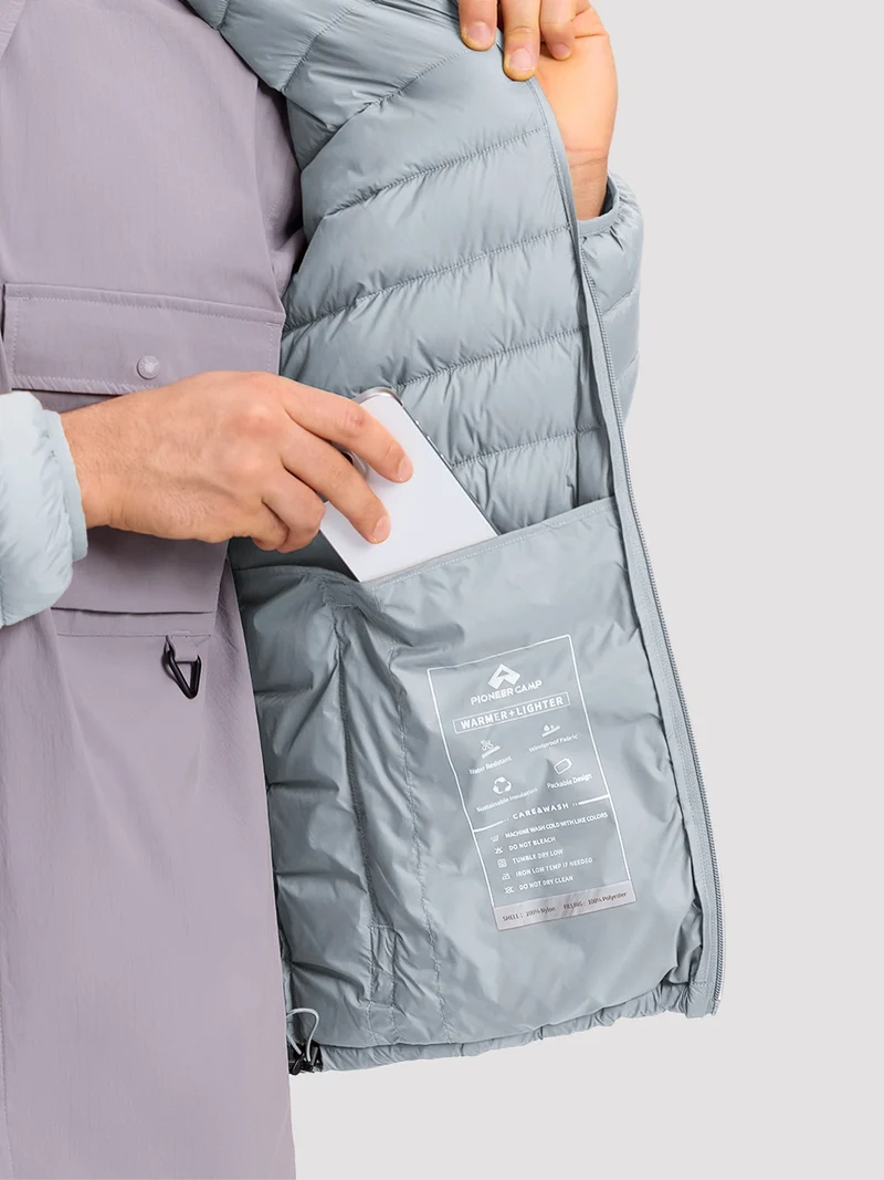 Men's Lightweight Packable Puffer Jacket