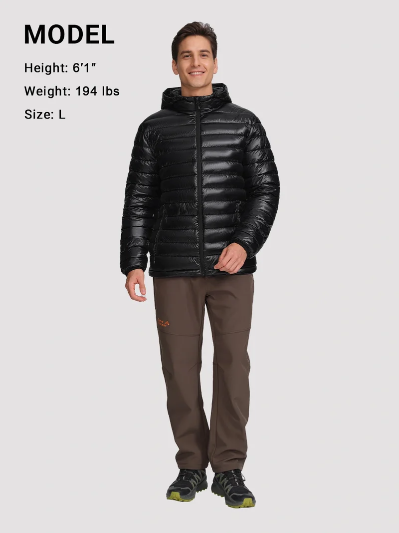 Men's Lightweight Packable Puffer Jacket