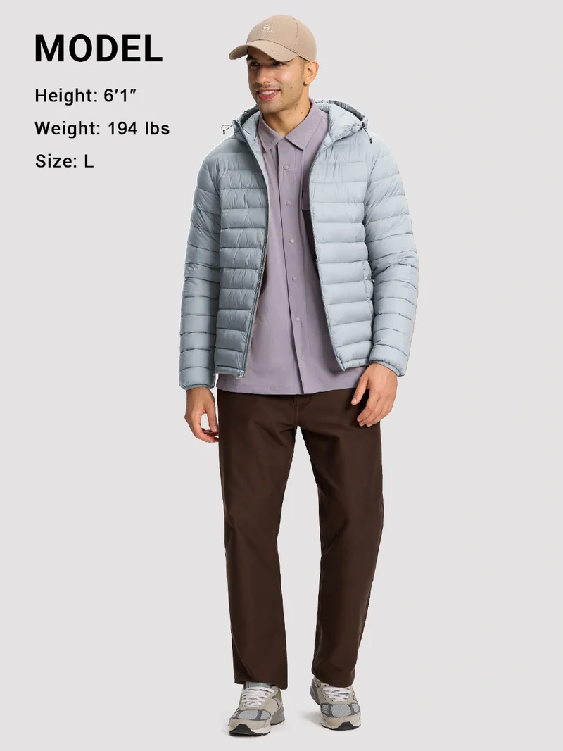Men's Lightweight Packable Puffer Jacket
