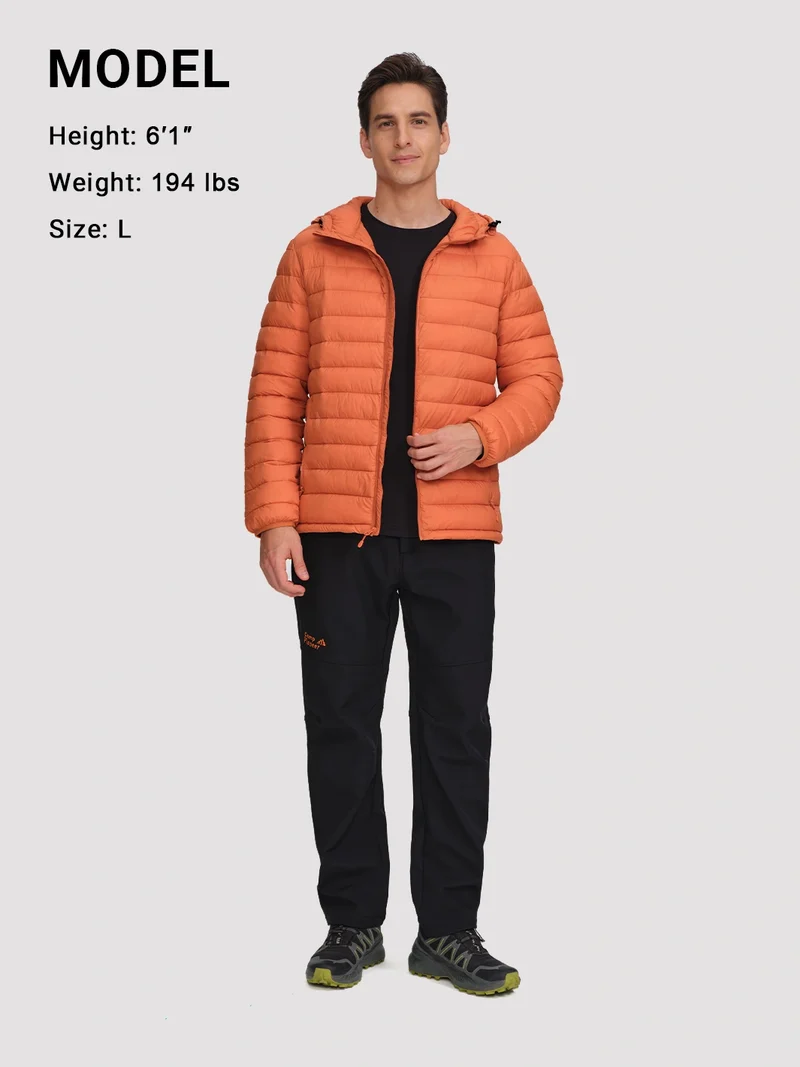 Men's Lightweight Packable Puffer Jacket