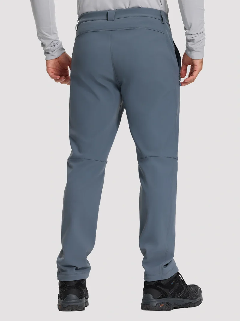 Men's Fleece-Lined Water-Resistant Softshell Pants