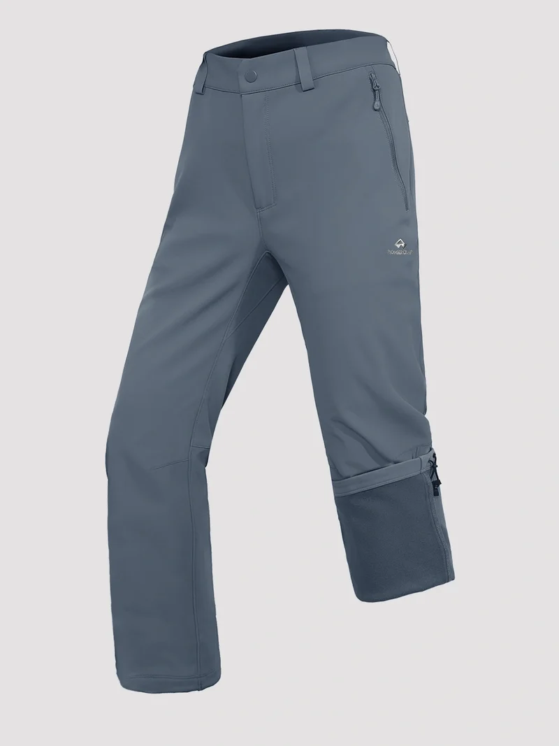Men's Fleece-Lined Water-Resistant Softshell Pants