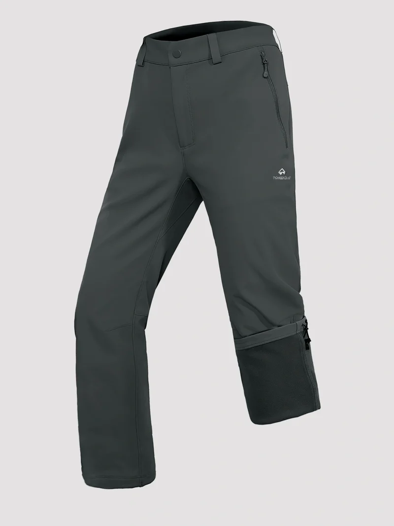 Men's Fleece-Lined Water-Resistant Softshell Pants