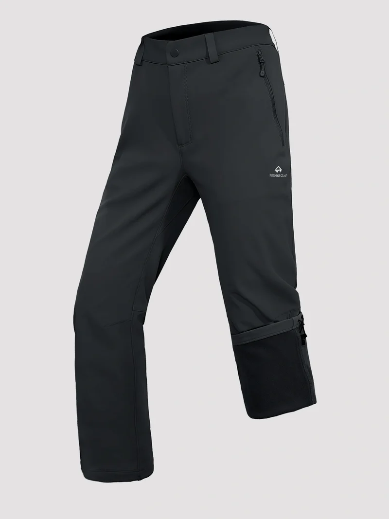 Men's Fleece-Lined Water-Resistant Softshell Pants