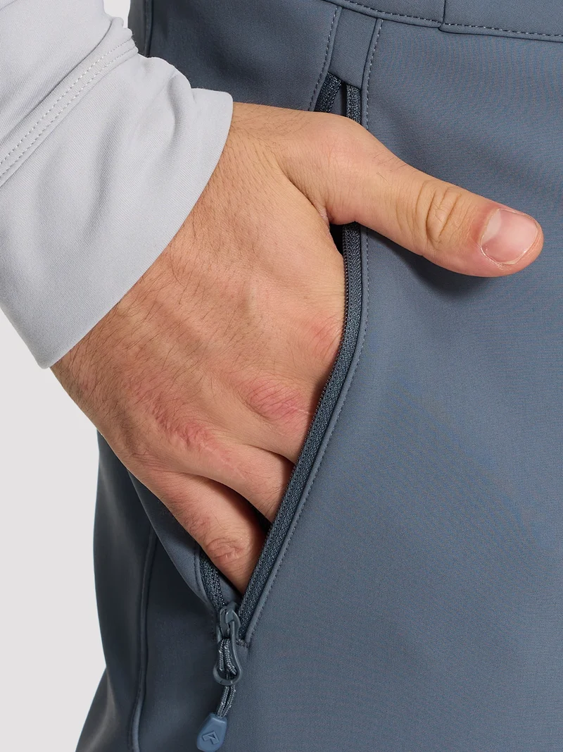 Men's Fleece-Lined Water-Resistant Softshell Pants
