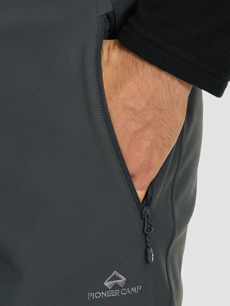 Men's Fleece-Lined Water-Resistant Softshell Pants