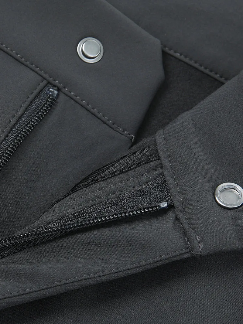 Men's Fleece-Lined Water-Resistant Softshell Pants