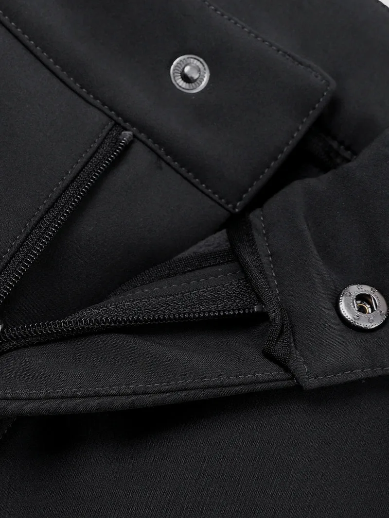 Men's Fleece-Lined Water-Resistant Softshell Pants