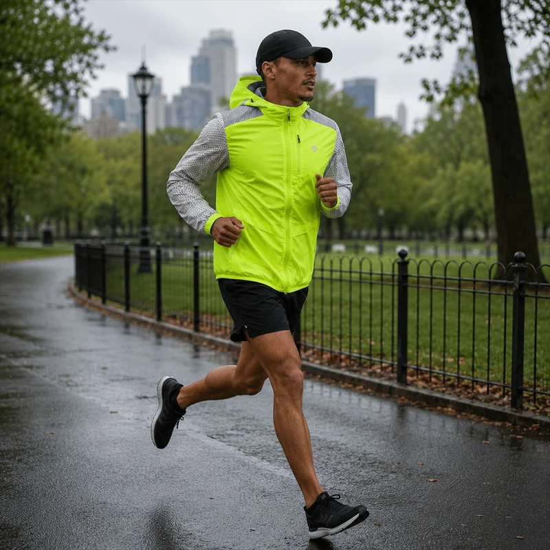 Men's Reflective Lightweight Running Jacket