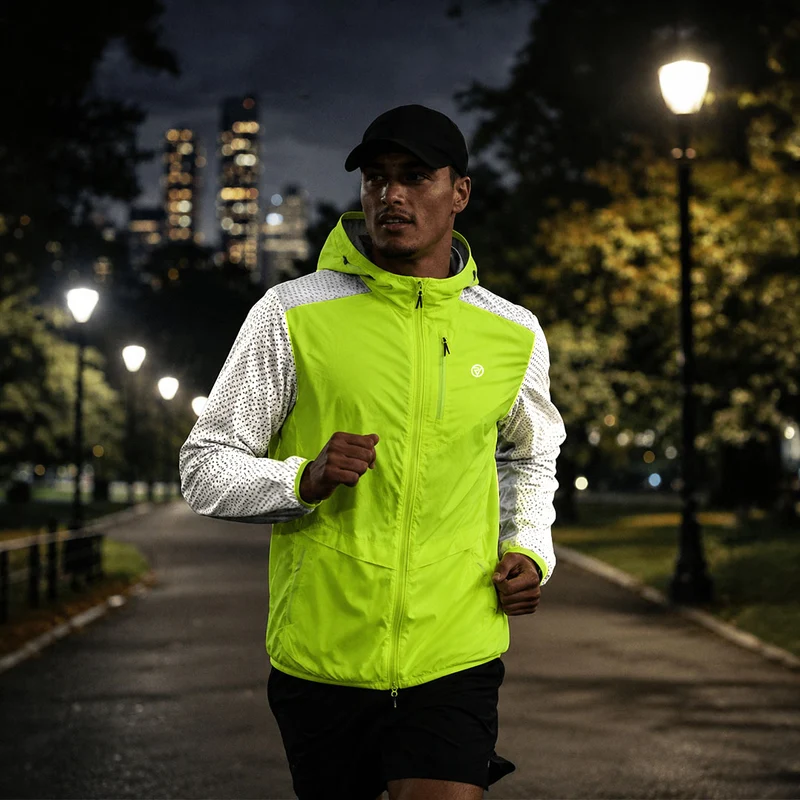 Men's Reflective Lightweight Running Jacket