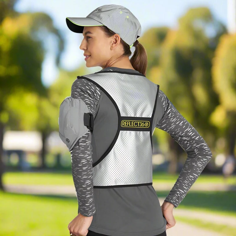 Fully Reflective Running X Vest