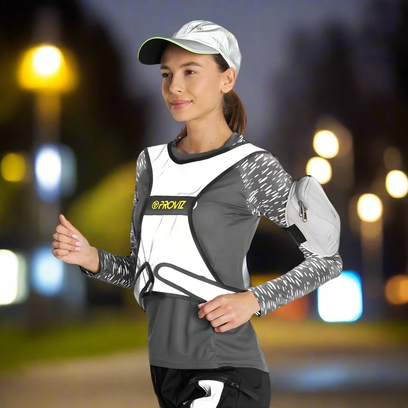 Fully Reflective Running X Vest