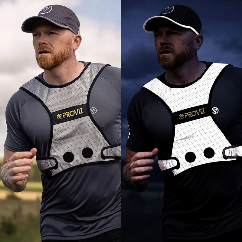 Fully Reflective Running X Vest