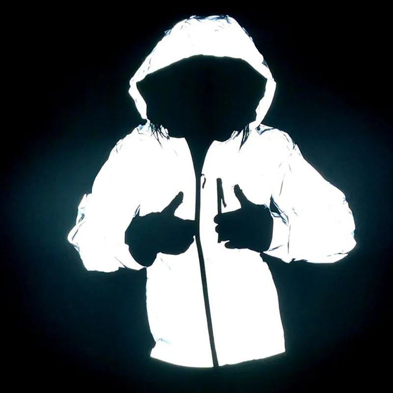 Women's Reflective Waterproof Hooded Jacket 2.0