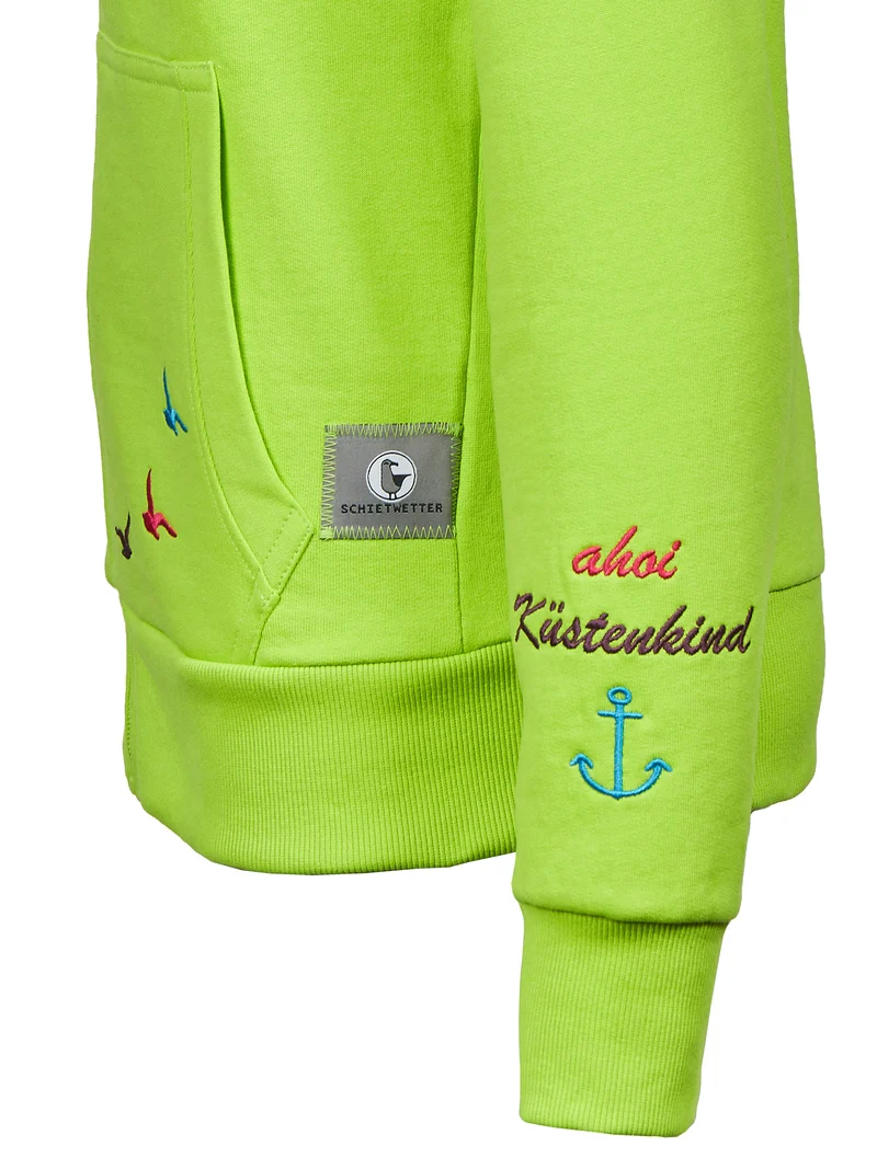 Sweatjacke Fanni Flüstertüte