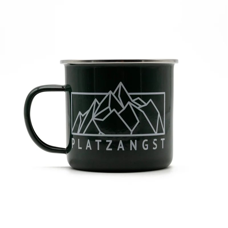 WRF Enamel Cup