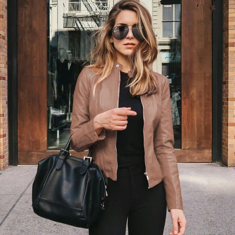 Marie | Damen Kurze Jacke im Eleganten Herbst-Stil