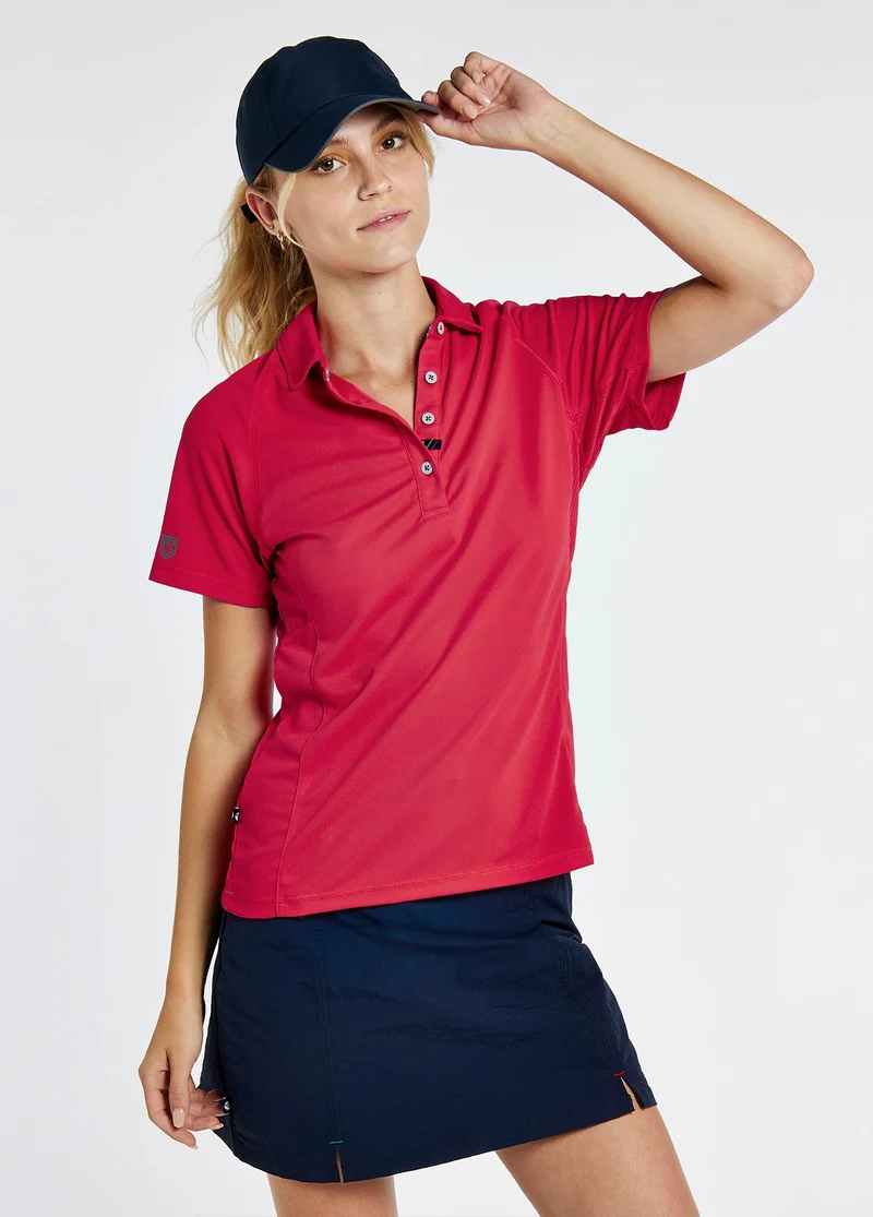 Riviera Poloshirt UPF 50 - Red