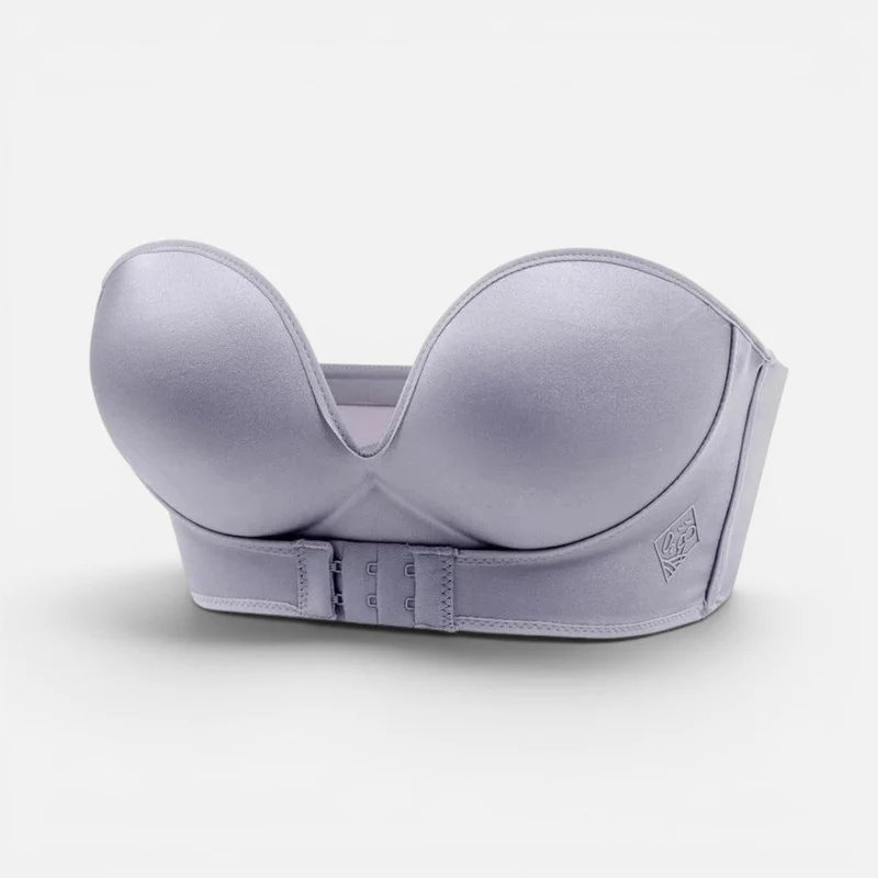 Trägerloser BH Nahtlos Verstellbar Glatte Cups