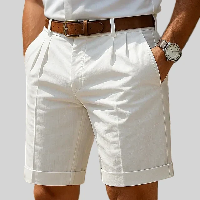 Jibbe | PLISSIERTE SOMMER-KURZHOSE FÜR HERREN