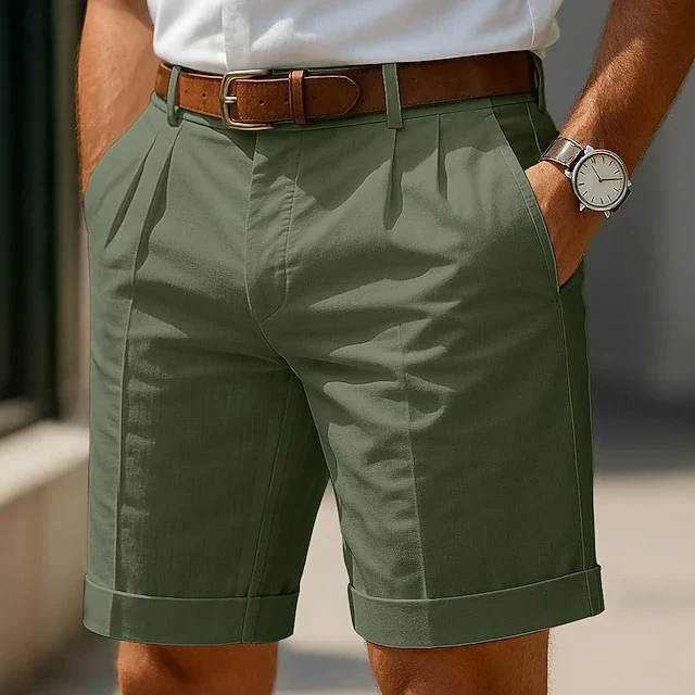 Jibbe | PLISSIERTE SOMMER-KURZHOSE FÜR HERREN