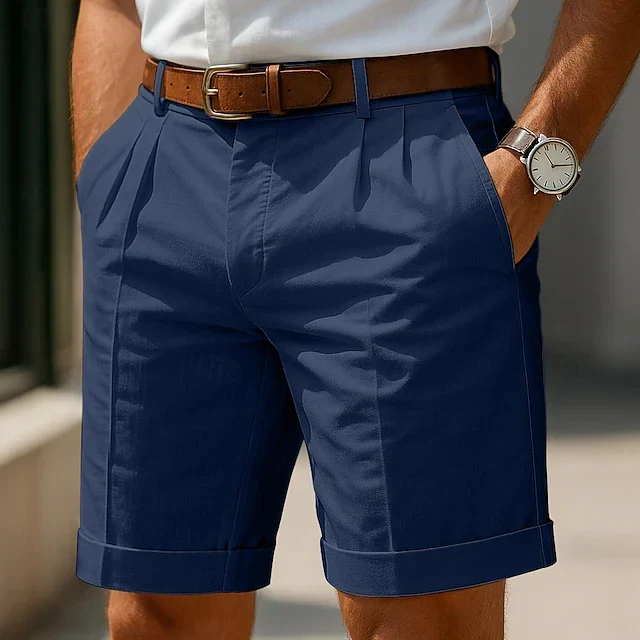 Jibbe | PLISSIERTE SOMMER-KURZHOSE FÜR HERREN