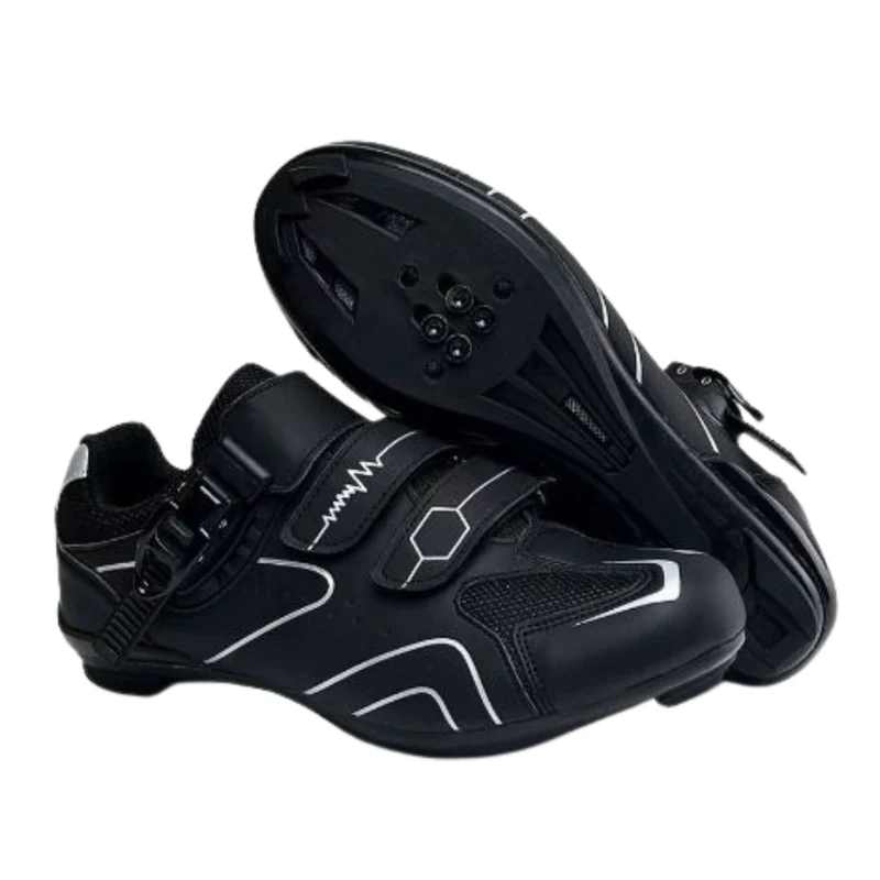 Unisex Fahrradschuhe mit Schnalle und Schnürsenkeln