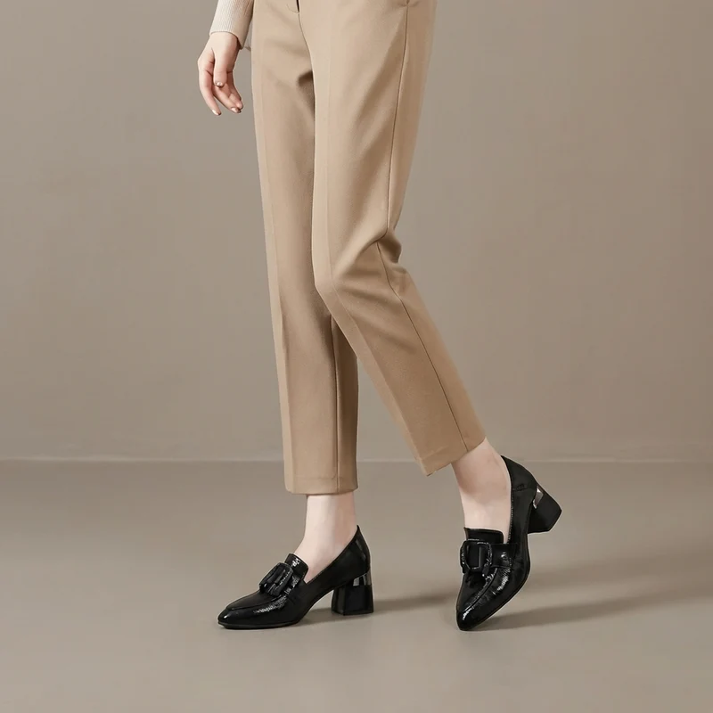 Valora Leder Loafer Absätze