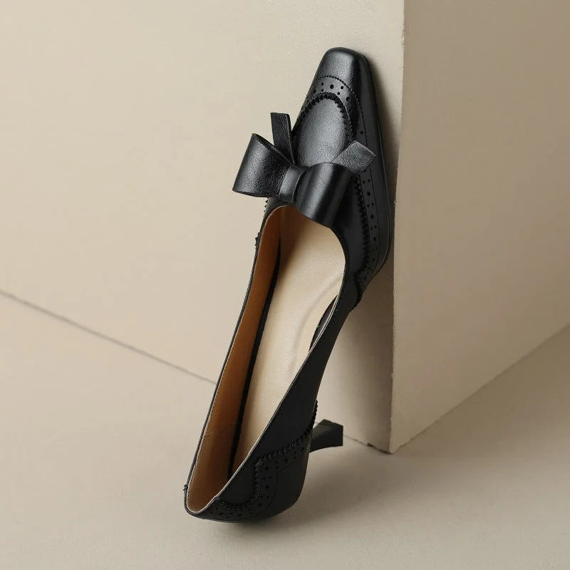 Célora Lederband-Pumps