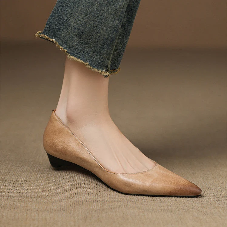 Arla Echtes Leder Ballerinas