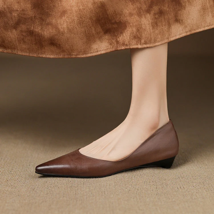 Arla Echtes Leder Ballerinas