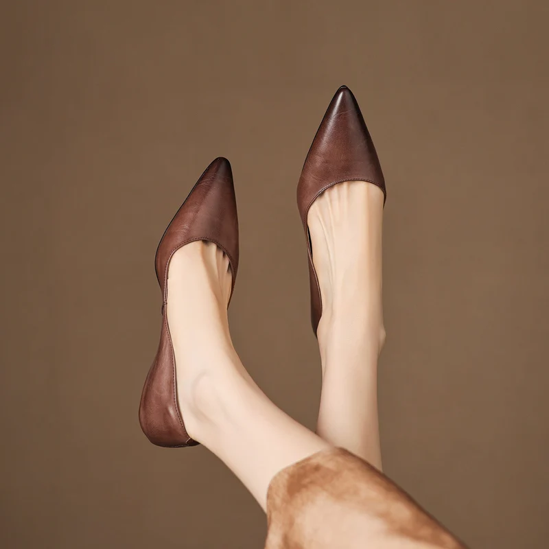 Arla Echtes Leder Ballerinas